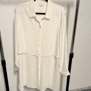 White Button-Up Shirt